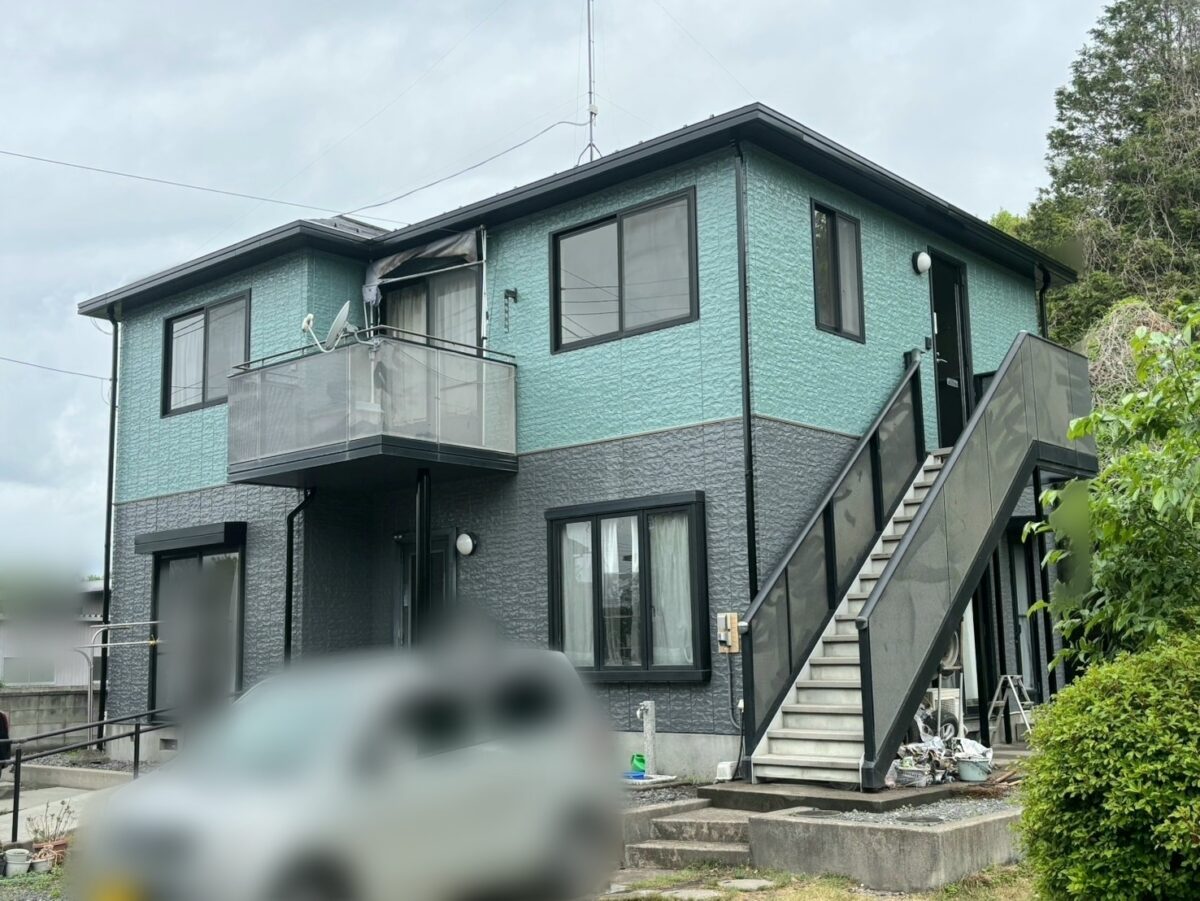 塗り分け塗装でオシャレに耐久性高い仕上がりに