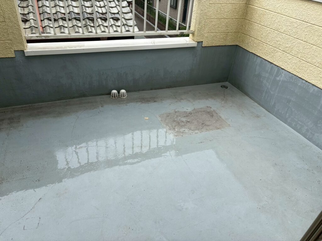 ベランダ防水施工前