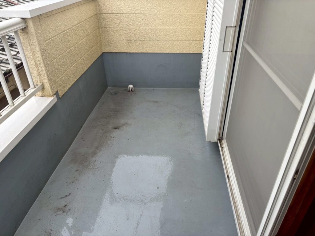 ベランダ防水施工前