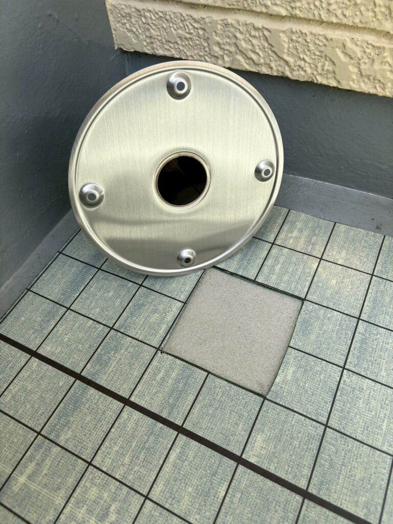 脱気塔取り付け