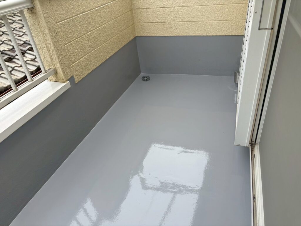 ベランダ防水施工後
