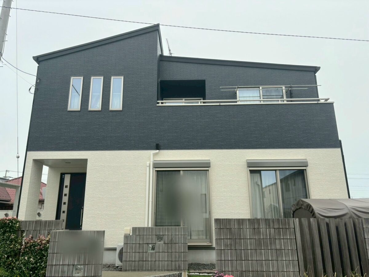 阿見町 Ｎ様邸 屋根外壁塗装事例