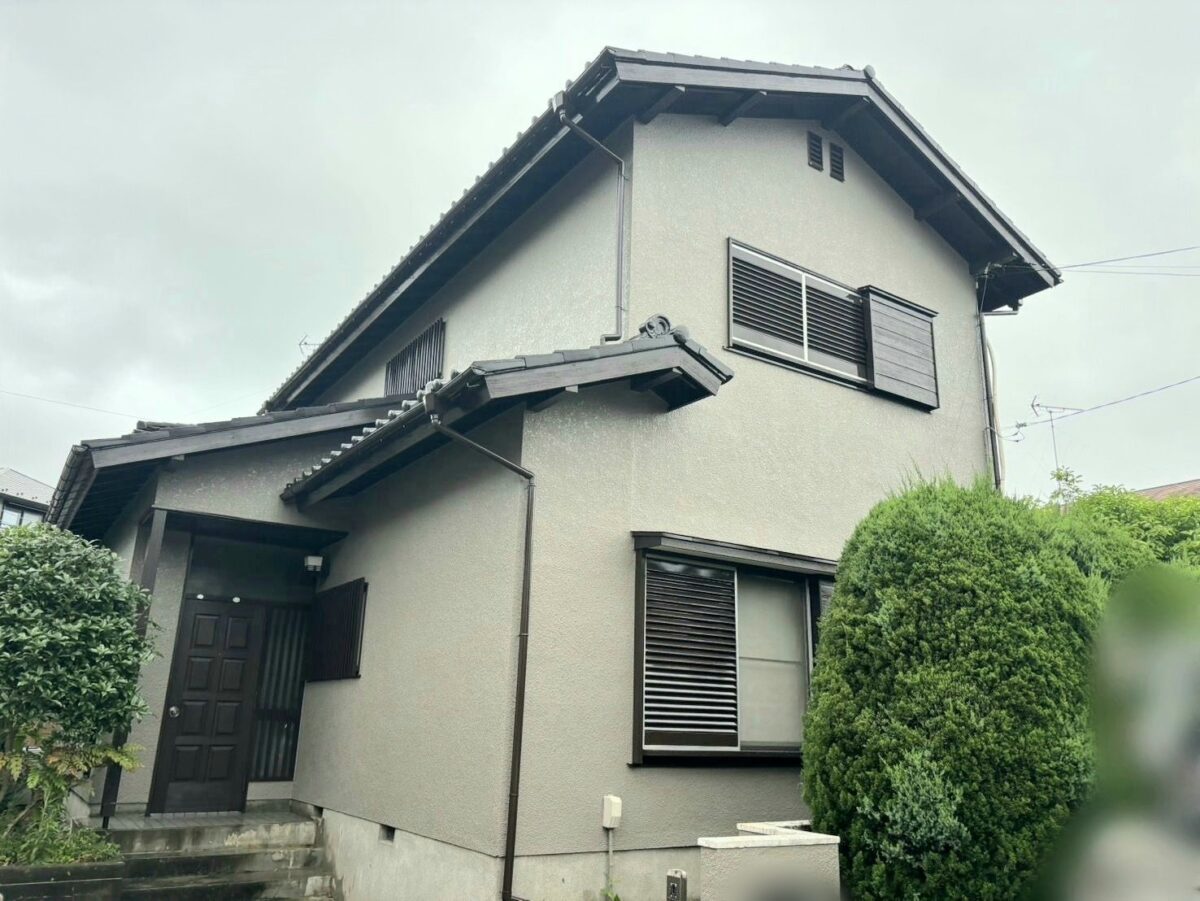 牛久市 Ｋ様邸 屋根外壁塗装事例