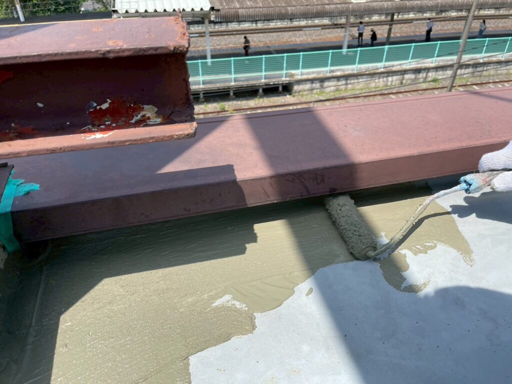下地調整カチオン塗布