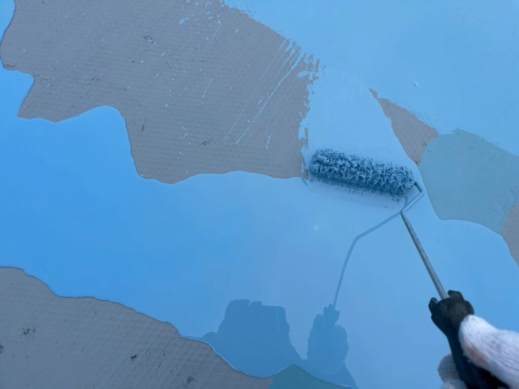 ウレタン防水一層目