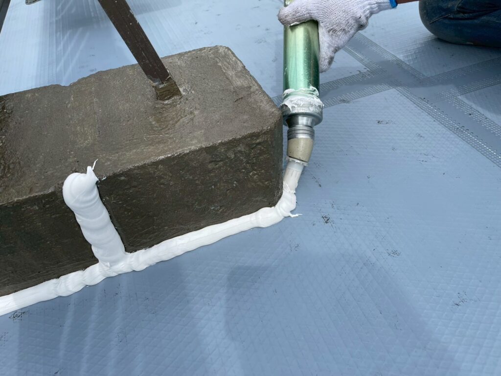 端末部シーリング
