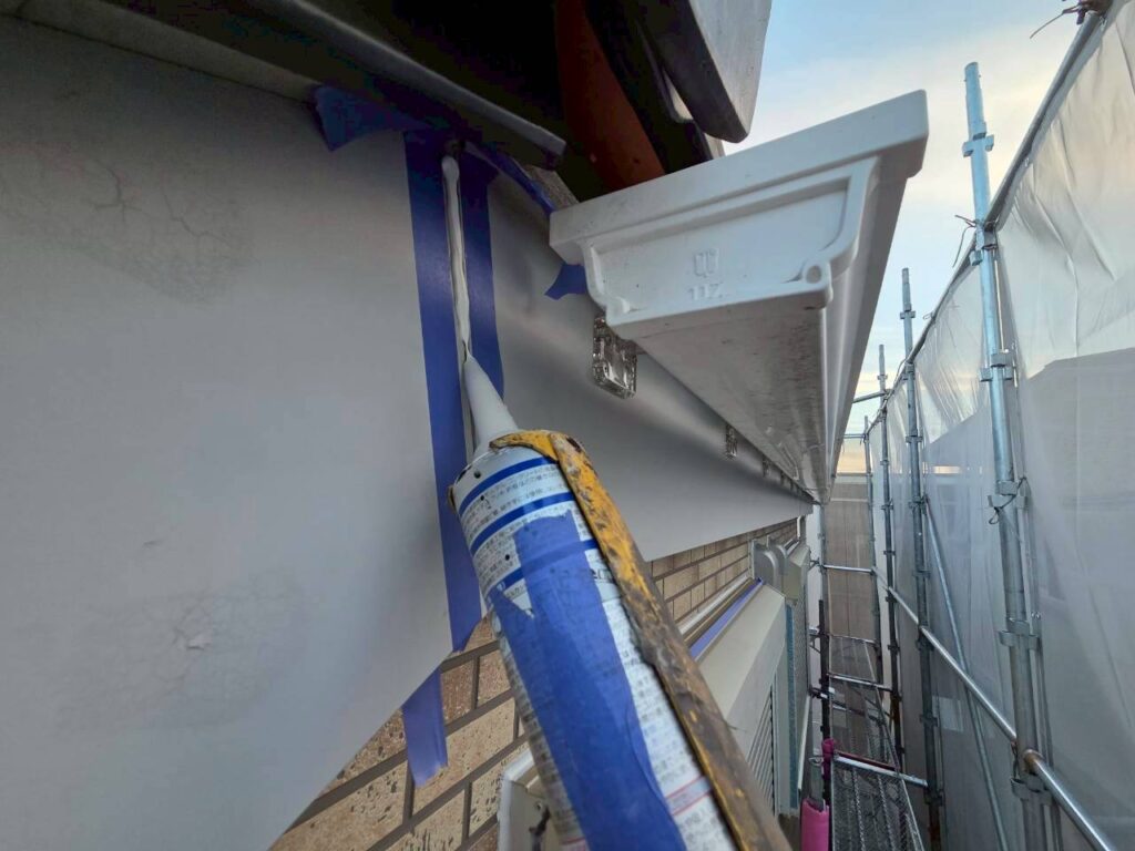 ジョイント部シール補修