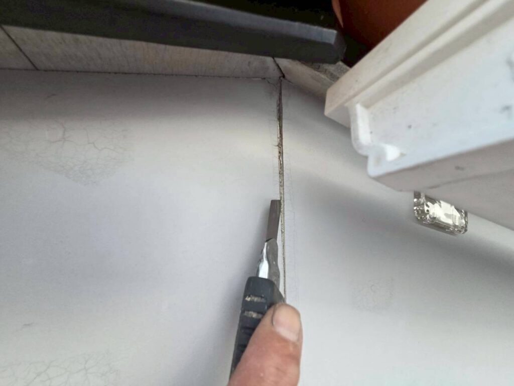 ジョイント部シール補修