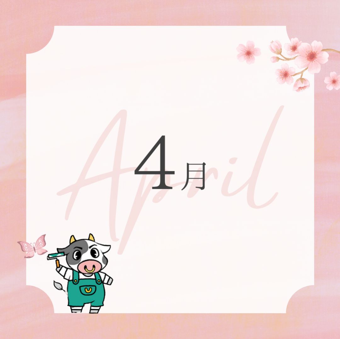 ４月始まりました🌸