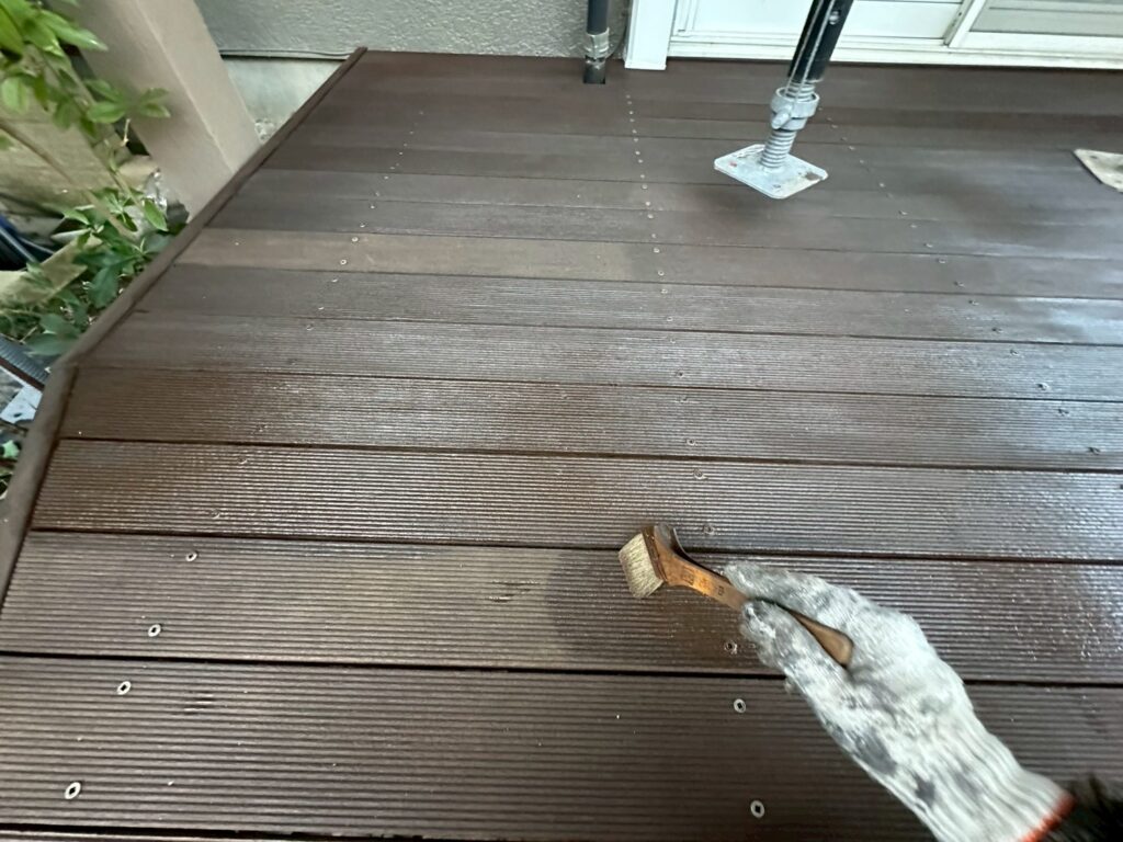 上塗り２回目